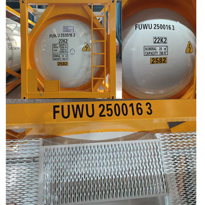 Contenedor cisterna Fuwu de 20 pies con tanque compuesto de acero y plástico para almacenamiento y transporte de gas natural licuado - Product Image 1