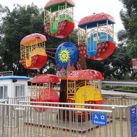 Équipement d'amusement petits enfants monter 8 sièges mini grande roue à vendre