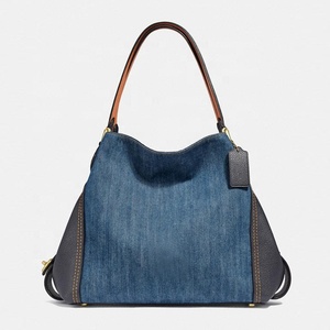 Oversize borse personalizzato alla moda dei <span class=keywords><strong>jeans</strong></span> delle signore del hobo di spalla, sacchetto di new trend shopper hobo della <span class=keywords><strong>borsa</strong></span> per le donne - Product Image 2