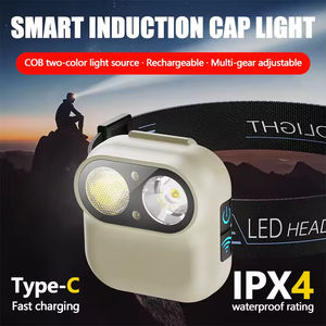 Linterna Frontal Impermeable Recargable de Larga Duración para Exteriores, Ideal para Pesca Nocturna, Imita la Zoom de una Cámara, Luz de Inducción - Product Image 3