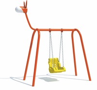 Ensemble de jeux d'extérieur en alliage pour enfants : toboggan et balançoire pour tout-petits, structure d'escalade pour enfants, balançoire de jardin