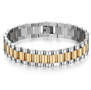 Haute Qualité En Acier Inoxydable Hommes Mode Montre Bracelet Bracelet Rappeur <span class=keywords><strong>Bijoux</strong></span> Hommes Lien Chaîne Bracelet Personnalisé - Product Image 4
