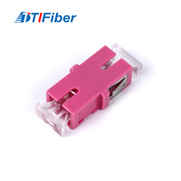 Adaptador de Fibra Óptica LC UPC SM SX DX Macho Hembra Directo de Fábrica, Verde, Azul o Color Personalizado para Redes de Telecomunicaciones