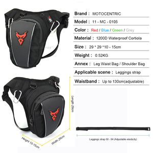 Bolsa Lateral para Pierna de Motocicleta, Riñonera de Viaje Impermeable para Deportes al Aire Libre, Informal, para <span class=keywords><strong>Hombre</strong></span> y Mujer - Product Image 6