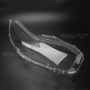 Couvre-phare avant de voiture, lentille en verre, phares transparents, abat-jour, masques de phares pour Toyota Highlander 2007-2011 - Product Image 6