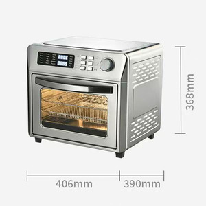 หม้อทอดไร้น้ำมันดิจิตอลเพื่อสุขภาพ ขนาด 26 ลิตร สำหรับใช้ในบ้าน พร้อมโครงสร้างสแตนเลส - Product Image 6