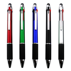 2026 <b>Silver</b> <b>Pen</b> 4 in 1 Japan Calligraphy <b>Pen</b> Touch Screen Four-color <b>Pen</b> - Product Image 1