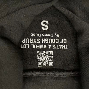 T-Shirt <span class=keywords><strong>Oversize</strong></span> di Alta Qualità a Maniche Corte 100% Cotone, <span class=keywords><strong>Abbigliamento</strong></span> Maschile con Scritta 'THAT'S AWFUL LOT of COUGH SYRUP' - Product Image 6