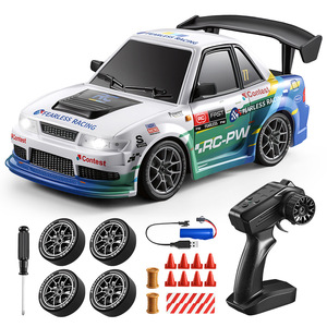 Coche RC S300 1/24, 2.4G, Alta Velocidad, Derrape, 4WD, Control Remoto, con Luz LED, Radiocontrolado, Modelo GTR de Carreras, Juguete para Niños, Regalo - Product Image 4