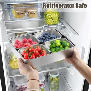 Contenitore per Condimenti e Spezie in Acciaio Inox a 4 Scomparti, Lavabile in Lavastoviglie, Stile Yakumi - Product Image 3