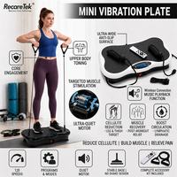 Plataforma Vibratoria Plegable para Ejercicio, Equipo de Fitness, Terapia, Salud en el Hogar, Adelgazamiento, Mini