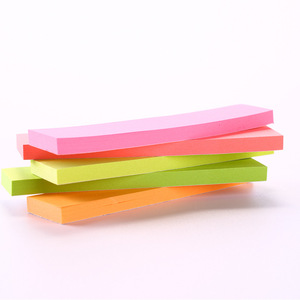 Comix D6015 <b>Sticky</b> Notepad 76x15mm Self-Adhesive Square Memo Pad 200 Sheets Reusable <b>Notes</b> For Office School Use - Product Image 3