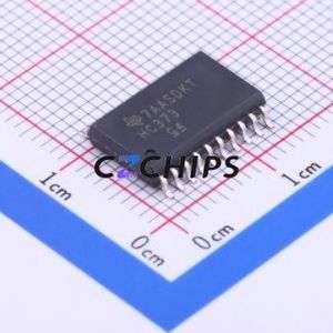 Verrou de puce IC de circuit intégré SOIC-20-300mil SN74HC373DWR original et neuf - Product Image 1