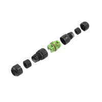 Connecteur de câble étanche IP68 M20, boîte de jonction en plastique pour extérieur, 2/3 fils