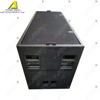 Caisson de basses ACTPRO Audio KS28, double caisson de basses de 18 pouces, 6400 W, caisson de basses amplifié, double haut-parleur de 18 pouces, 3200 W, amplificateur actif passif