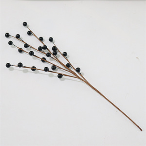 Nhân Tạo Màu Đỏ Bọt Trái Cây Berry Chi Nhánh Cho Đám Cưới Lãng Mạn Giáng Sinh Trang Trí - Product Image 3