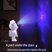 Veilleuse de projection d'étoiles en acrylique avec télécommande et contrôle tactile, couleurs changeantes, design postmoderne écologique pour une utilisation en chambre