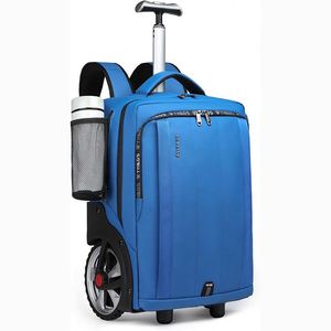 BSCI Business Carry-On Waterproof Rolling <b>Backpack</b> with <b>Wheels</b> for Laptop Compartment - Product Image 1