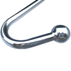 304 in acciaio inox gancio anale Butt Plug in metallo con palla Plug anale dilatatore anale giocattoli del sesso per uomini e donne giochi per adulti - Product Image 5
