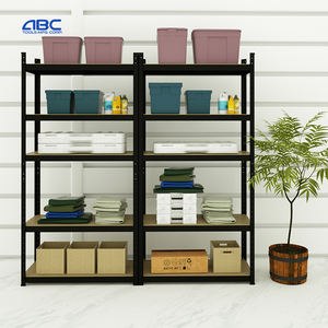 Estantería de Acero sin Pernos de 5 Niveles, Estanterías Metálicas Galvanizadas con Remaches para Almacenamiento en Garajes y Supermercados - Product Image 3