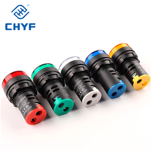 22mm AD16-22 Bảng điều khiển gắn kết dẫn chỉ số sức mạnh thí điểm tín hiệu ánh sáng đèn 12V 24V 110V 220V 380V thí điểm đèn 220V - Product Image 5