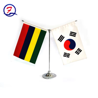 Promo Terbatas Bendera Meja/Meja Kerja Kustom Lebanon untuk Festival, Acara, Perayaan, Dekorasi Rumah, Cetak Digital, Aluminium Ramah Lingkungan