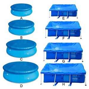 Bâche de <span class=keywords><strong>piscine</strong></span> rectangulaire en PE haute résistance, imperméable et indéchirable, avec bords renforcés <span class=keywords><strong>pour</strong></span> <span class=keywords><strong>piscine</strong></span> enterrée - Product Image 2