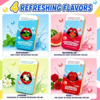 Emballage en vrac personnalisé pour bonbons en tablette, saveur fruitée haleine fraîche, bonbons pressés sans sucre, menthe douce, vitamine C