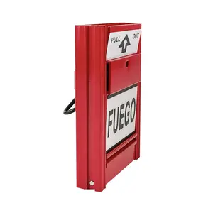 Fire Alarm Switch Pull Station Conventional Fire Alarm System