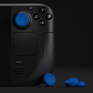 Playvital ที่ครอบจอยสติ๊กซิลิโคนสีน้ำเงิน4ชิ้นสำหรับดาดฟ้าไอน้ำ - Product Image 6