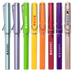 Feile Fountain Pens <b>Plastic</b> Metal Body 0.5mm Black Ink Promotional Advertising Gift Signature Pens - Product Image 5