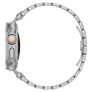 Correa de Reloj de Acero Inoxidable de Lujo para Apple Watch S10 11 46mm Ultra 49mm SE 44mm, Correa de Repuesto para Reloj Inteligente - Product Image 6