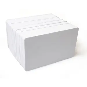 批发廉价优质空白聚氯乙烯卡片非荧光原料聚氯乙烯材料卡片