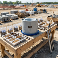 STGSM-1 Densité Testeur pour Sable De Remplissage Méthode pour mesurer la densité de dans-des sols in situ et à contrôler la construction qualité