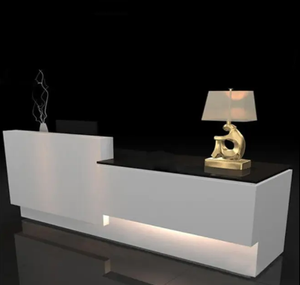 Mostrador <span class=keywords><strong>de</strong></span> efectivo <span class=keywords><strong>de</strong></span> salón moderno con muebles <span class=keywords><strong>de</strong></span> salón <span class=keywords><strong>de</strong></span> belleza Led, mostrador <span class=keywords><strong>de</strong></span> recepción, Mostrador <span class=keywords><strong>de</strong></span> peluquería - Product Image 2