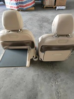 Siège de Luxe W447 pour Mercedes Classe V, Siège Conducteur Électrique, Beige Noir, Compatible VITO V250 METRIS, Siège Original