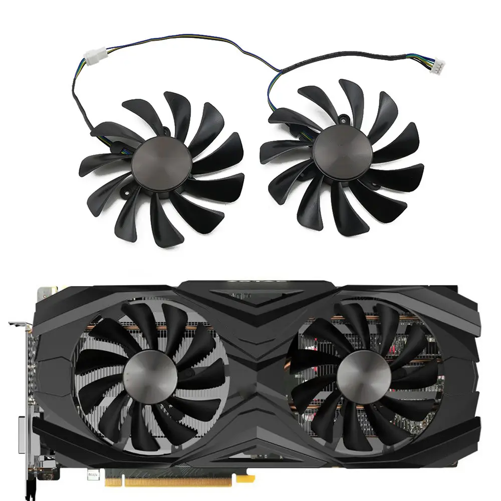 95 مللي متر GFM10012H12SPA برودة مروحة ل Zotac غيفورسي GTX1070Ti 1080 Ti GTX 1070 Ti GTX1080Ti أمبير طبعة بطاقة جرافيكس التبريد مروحة