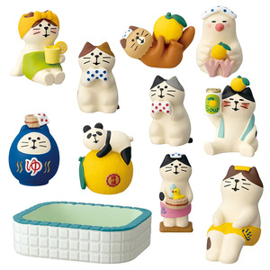 Cute Cat Figurine Resin Animal Shape Home Decoration Artistic Desktop Gift - Product Image 5