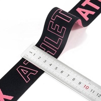 Quantité minimale de commande bas personnalisé impression concepteur large bande élastique avec marque pour dentelle cheveux dentelle fondre bande perruque poignée bandeau