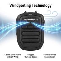 Microphone-haut-parleur sans fil Motorola WM500 PMMN4127 avec réduction de bruit, étanche IP67, pour radio numérique bidirectionnelle MXP600 Ion R7