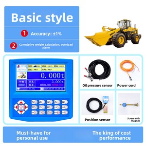 Bilancia Elettronica per Carrelli Elevatori con Precisione 0,5%-1%, Dispositivo di Pesatura Anti-Sovraccarico con Contatore Accumulativo QH-9000A, Garanzia di 3 Anni - Product Image 6