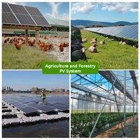 Kit sistem energi surya rumah, 5kW 8KW 10KW hibrida On-Off Grid sistem surya untuk penggunaan di rumah Set lengkap sistem PV