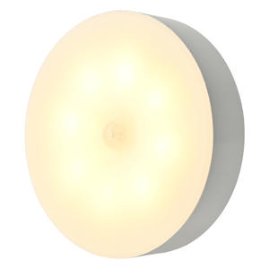 Oplaadbare Draadloze Bewegingssensor Led Nachtlampje Voor Slaapkamer Huis Keuken Lichaam Inductie Lamp Kast Licht - Product Image 2