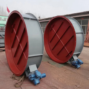 Actionneur de vanne papillon ventilée DN2000 pour le contrôle du débit d'air en conditions nouvelles, polyvalent pour la ventilation industrielle - Product Image 5