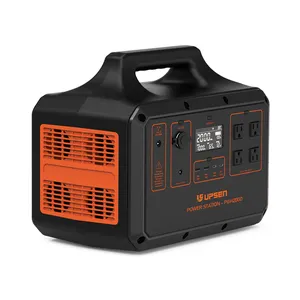 Generador Solar portátil, 1500w, 1361wh, batería de litio para Camping