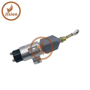 ขายดี วาล์วโซลินอยด์หยุดเครื่องยนต์ดีเซล 12V 24V รุ่น B4002-1115030 สำหรับ PC60-7 PC120-7 PC200-7 - Product Image 1