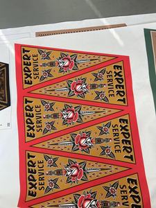 Cờ tam giác nỉ tùy chỉnh in ấn cá nhân hóa cho các sự kiện quảng cáo - Product Image 2