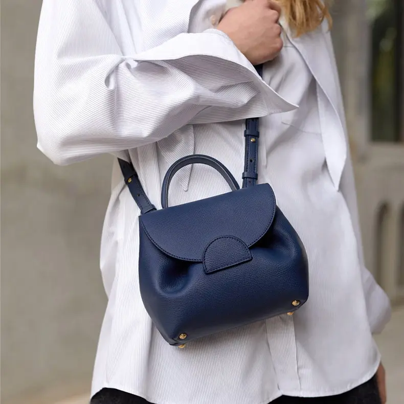 Sac A Main Femme Designer Bag Polene Hand Bag Women Handbags Luxury GENUINE LEATHER Casual Designer Dumpling Shoulder Bag