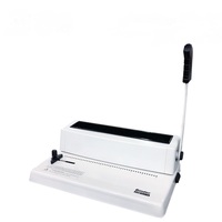 Wholesale Factory 4:1 Plastic Spiral Coil Book <strong>Binding</strong> <strong>Machine</strong> 46 Holes Coil Binder Metal Spiral <strong>Wire</strong> <strong>Binding</strong> <strong>Machine</strong>