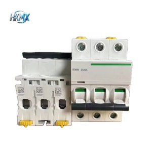 Disjoncteur miniature IC65N 4P D25A AC 400V à montage sur rail MCB pour la protection des équipements d'automatisation - Product Image 1